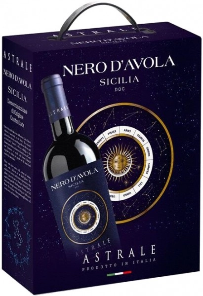 Вино Astrale Nero d’Avola, box