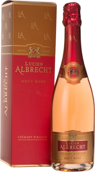 Шампанское и игристое Lucien Albrecht Cremant d’Alsace Brut Rose, п.у.