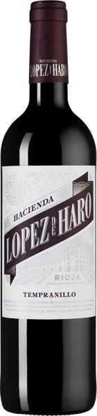 Hacienda Lopez de Haro Tempranillo – вино красное сухое – Асьенда Лопес де Аро Темпранильо