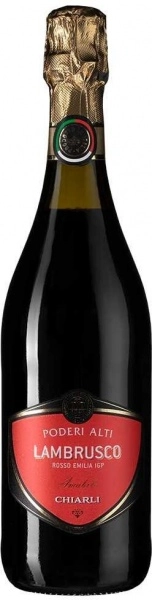 Шампанское и игристое Chiarli Poderi Alti Lambrusco dell’Emilia Rosso