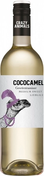Вино Crazy Animals Cococamel Gewurztraminer