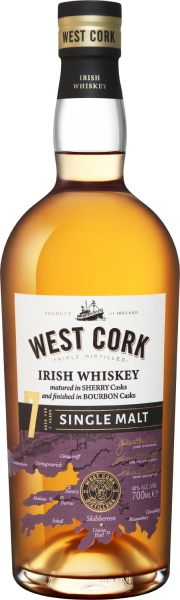 Виски West Cork Single Malt 7 years