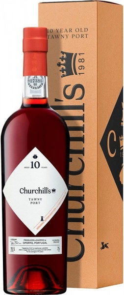 Портвейн Churchill’s Tawny Port 10 Years, п.у.