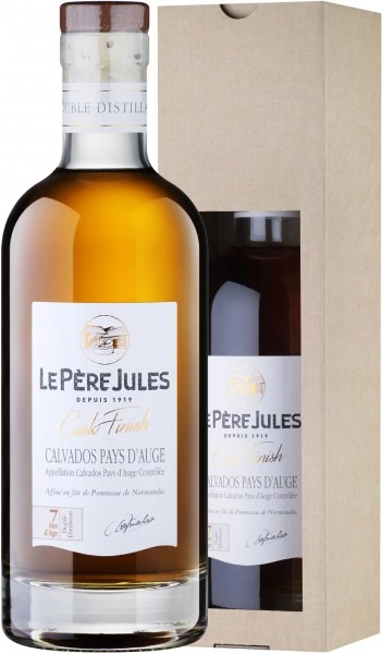 Кальвадос Le Père Jules Calvados Pays d’Auge 7 ans Cask Finish, п.у.