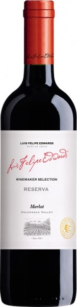 Вино Luis Felipe Edwards Winemaker Selection Reserva Merlot